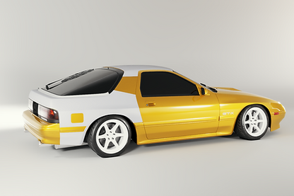 Big Duck Club - FC RX7 - Rear Clip Delete