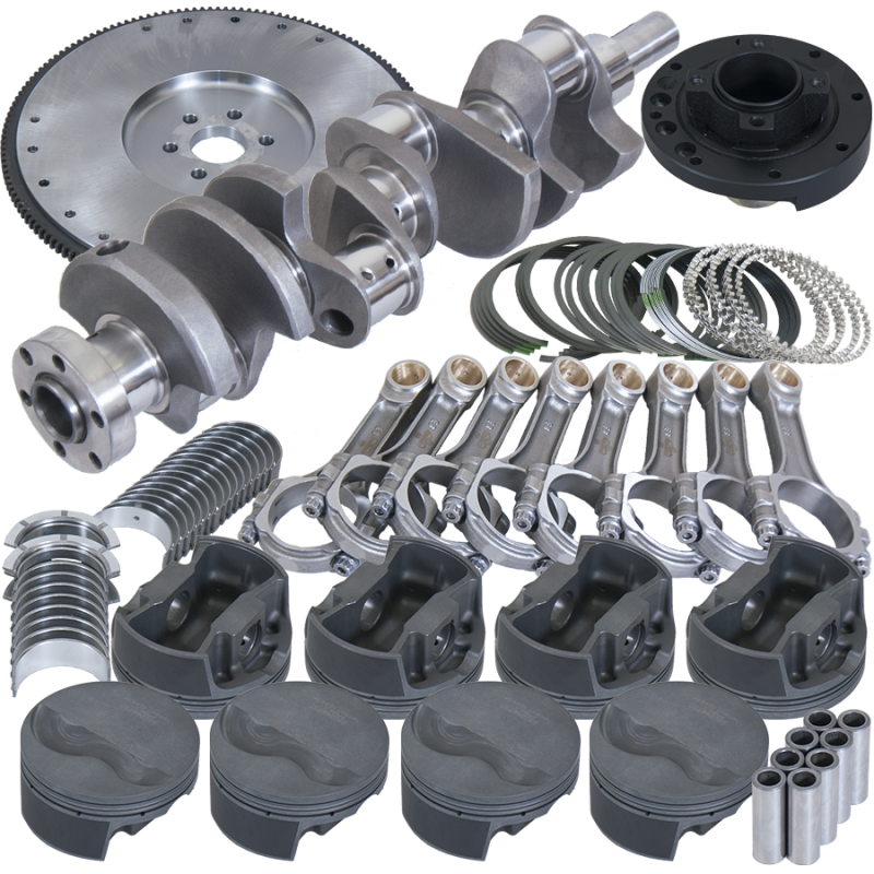Eagle Ford 302 3.400in Crank 5.400in I-Beam Rods 4.000in Pistons 157 Tooth FW Balanced Assembly