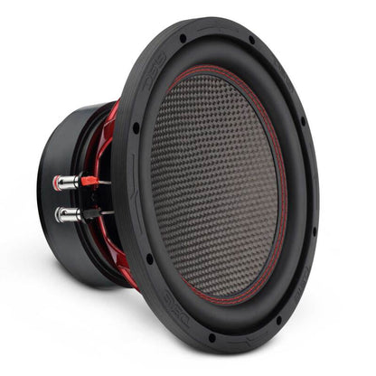 DS18 10in 600 Watts RMS 4ohm DVC Carbon Fiber Dust Cap
