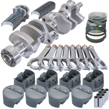 Eagle Chevy LT1 350 1Pc 3.750in Crank 5.700in H-Beam -5cc Flat Top 4.030in Pistons Rotating Assembly