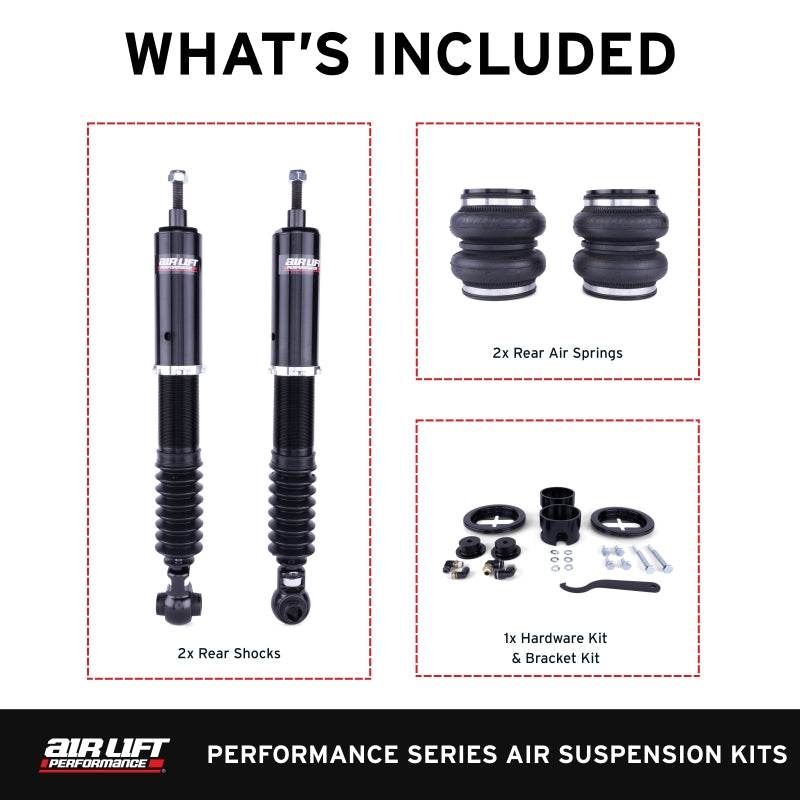 Air Lift Performance 19-25 Lexus ES300H/ES350 Rear Air Suspension Kit