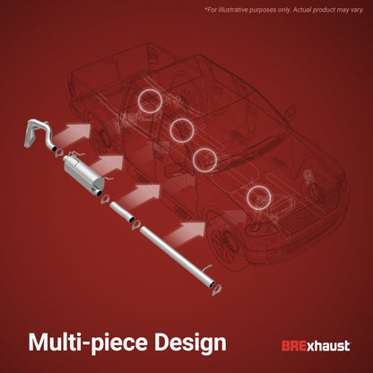MagnaFlow BRE Exhaust Kit 07-10 Silverado 2500 HD Sierra 2500 HD 6L