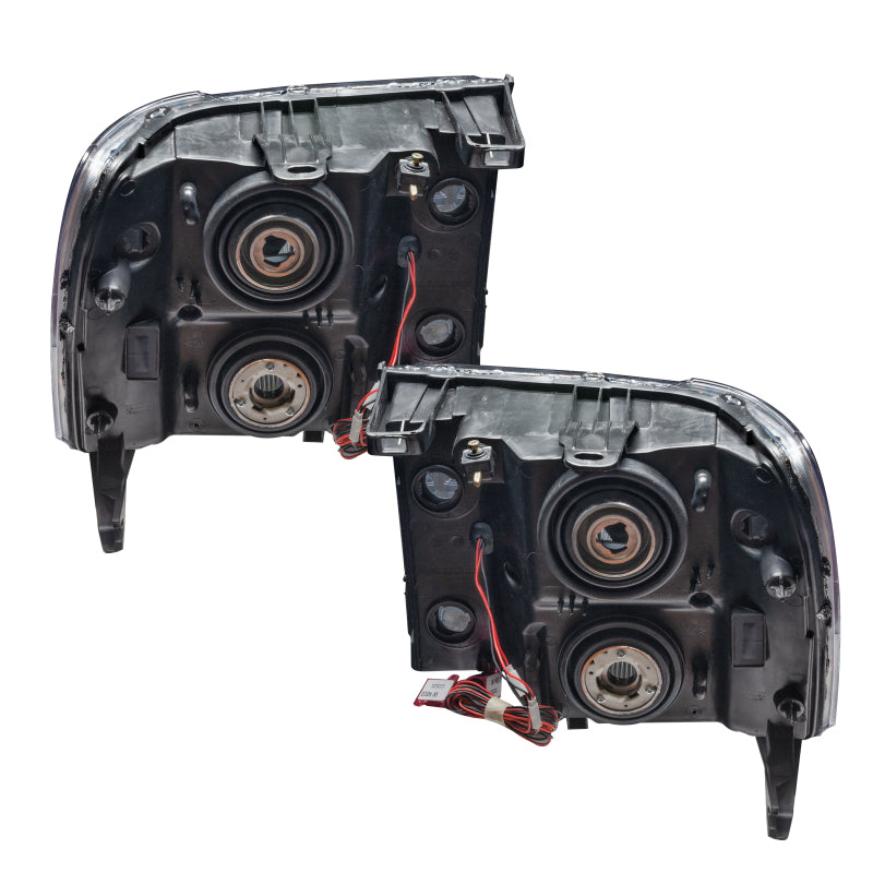 Oracle Lighting 07-13 GMC Sierra Pre-Assembled LED Halo Headlights -UV/Purple