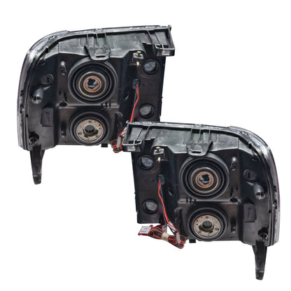 Oracle Lighting 07-13 GMC Sierra Pre-Assembled LED Halo Headlights -UV/Purple