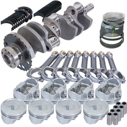 Eagle Chevy LS2 4.000in Crank 24 Tth Reluctor 6.125in I-Beam Rods 4.010in Pistons Rotating Assembly