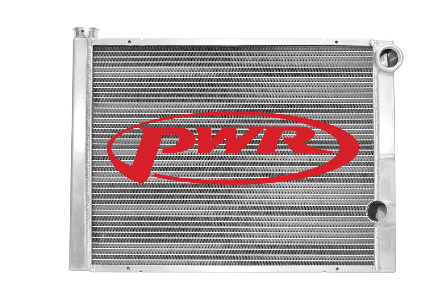 PWR - 42mm Universal Performance Radiator (PWR Open 31” x 19”) -20 AN Port Inlet, 1-3/4″ High Outlet