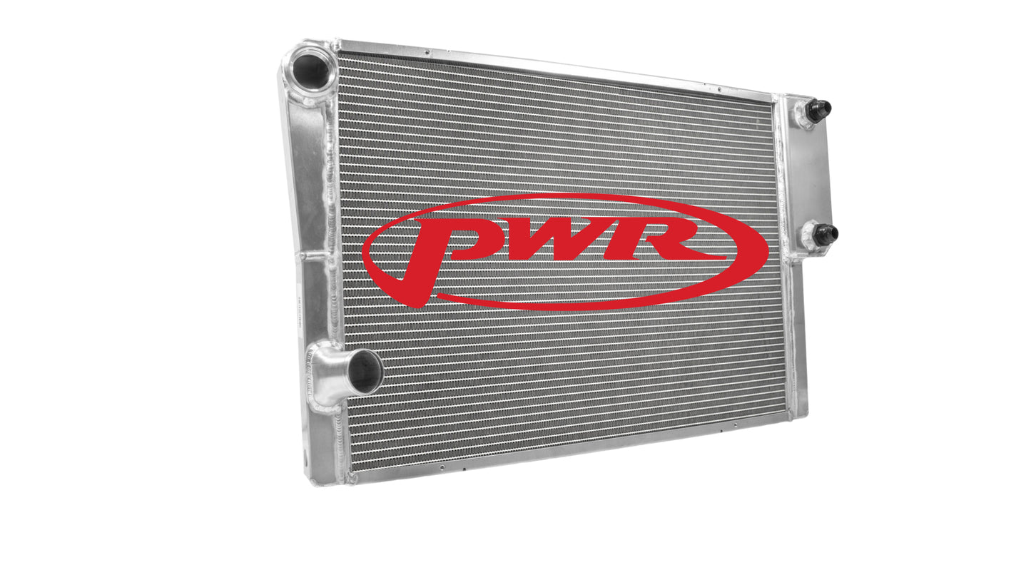 PWR - Radiator Universal C&R Performance (Ford Style)Heat Exchanger Closed 30''x19'' 1-3/4''High Outlet