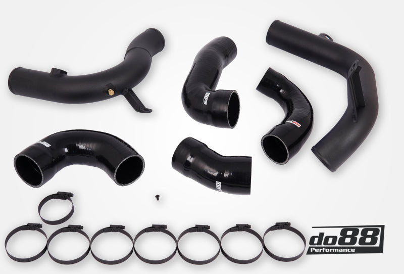 do88 VAG 2.0 TSI EA888 Gen4 (245hp) do88 Intercooler Pressure Pipes Black Hoses