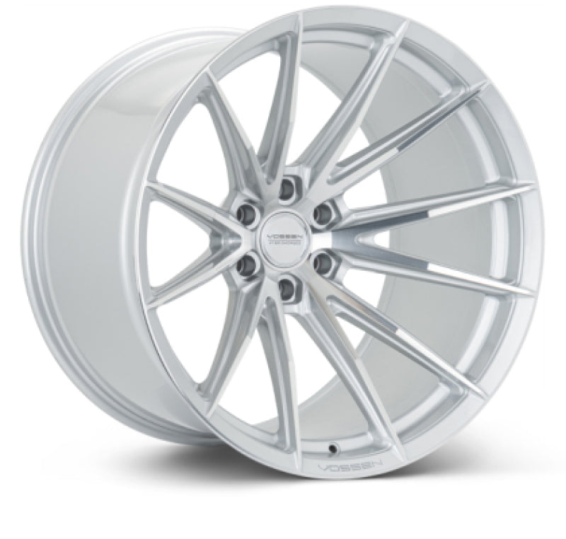 Vossen HFX-2 21x10.5 - 5x120 - ET38 - Deep Face - 72.56 - Silver Polished Wheel