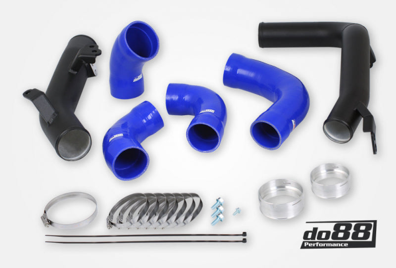 do88 Volvo S60 V60 XC60 V90 S90 XC90 SPA Pressure Pipes Petrol do88 Intercooler Blue Hoses