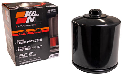 K&N 21-24 Harley-Davidson Sportster S Spin-On Oil Filter - Black