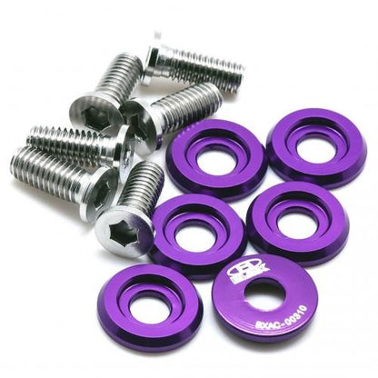 BLOX Racing Small Diameter Fender Washers - Black