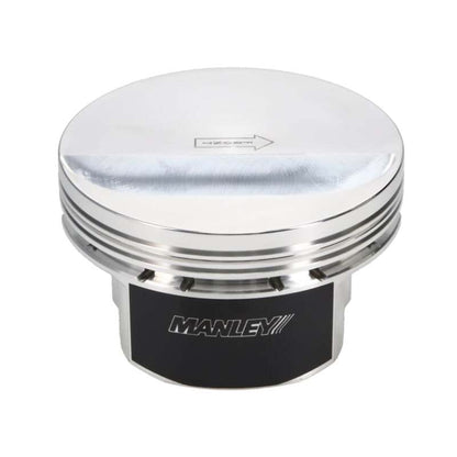 Manley Chevrolet LS Piston Set - 4.135in Bore 1.115in CH, -5.00 CC