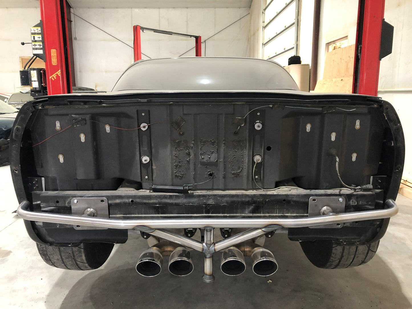True Focus Fabrication - Chevrolet C6 Corvette - Standard Rear Bash Bar