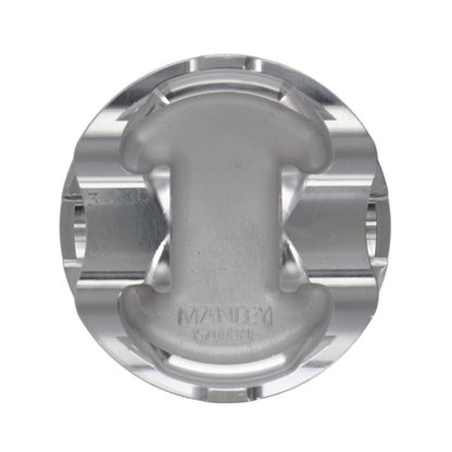 Manley Nissan SR20DE Piston Set - 86.00mm Bore 1.260in CH, -12.00 CC