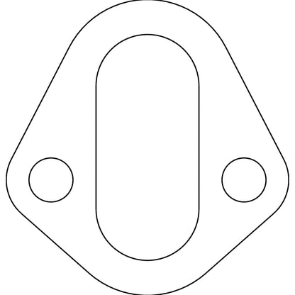 Cometic Chrysler/Ford/GM Fuel Pump Gaskets .031in Fiber - 2 Bolt - 10 Pack