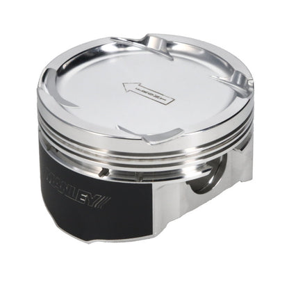 Manley 08-15 Mitsubishi Lancer EVO 86.5mm Bore -11cc Dome Extreme Duty Piston Set