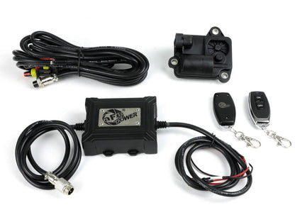 aFe Gemini XV Cat-Back Exhaust System GM Trucks 09-18 V6-4.3/V8-4.8/5.3L- Cut-Out Polished