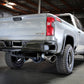 aFe Large Bore-HD 5in 409SS DPF-Back Exhaust System w/Pol Tip 24-25 GM Diesel Trucks V8-6.6L(td) L5P