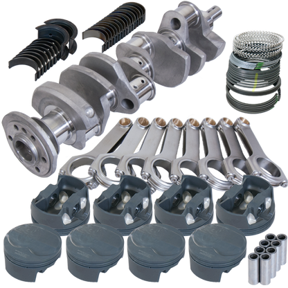 Eagle Chevy 350 3.750in Crank 6.000in H-Beam 6cc Dome 4.060in Pistons Rotating Assembly