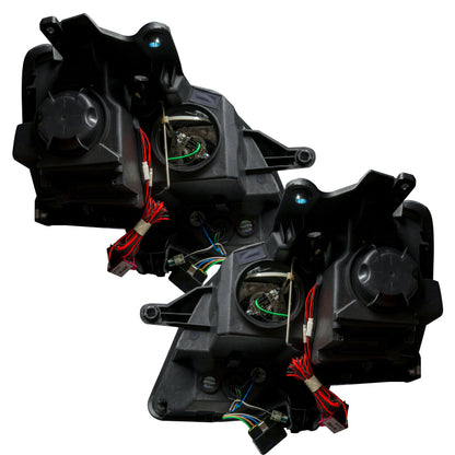 Oracle Lighting 08-12 GMC Acadia Non-HID Pre-Assembled LED Halo Headlights -Blue