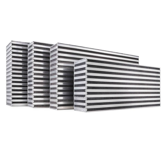 Garrett - Air/Liquid Horizontal Flow 980 HP Intercooler Core Length|Hot Flow X Height|No Flow X Width|Cold Flow (7.2x3.6x9.8 In) (182.88x91.44x248.92 mm)