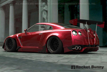 GReddy 09+ Nissan GT-R R35 Rocket Bunny GT-Wing (Rods)