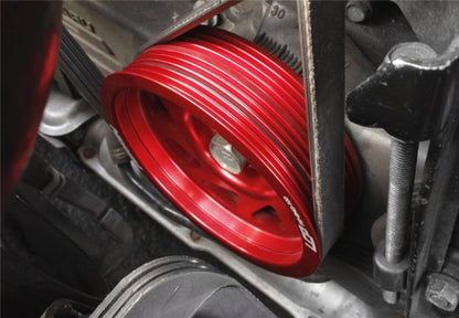 PERRIN 93-14 Subaru Impreza (Incl. 02-14 WRX) / 04-21 STI Lightened Crank Pulley - Red