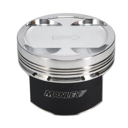 Manley Mitsubishi 2.0L 4B11T Piston Set - 86.00mm Bore 1.155in CH, -3.50 CC