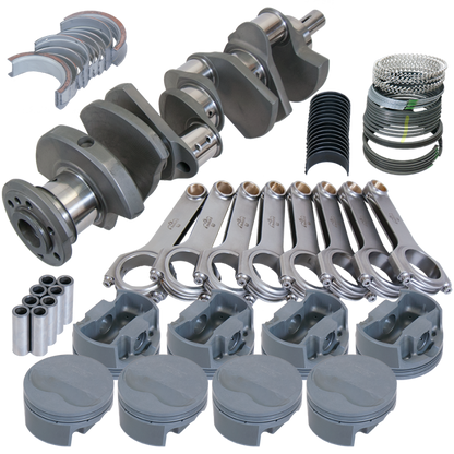 Eagle Pontiac 455 4.250in Crank 6.800in H-Beam -6cc Flat Top 4.155in Pistons Rotating Assembly
