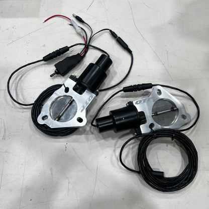 [GARAGE SALE] - Dual 3.00 Inch QTP Electric Cutout Valves
