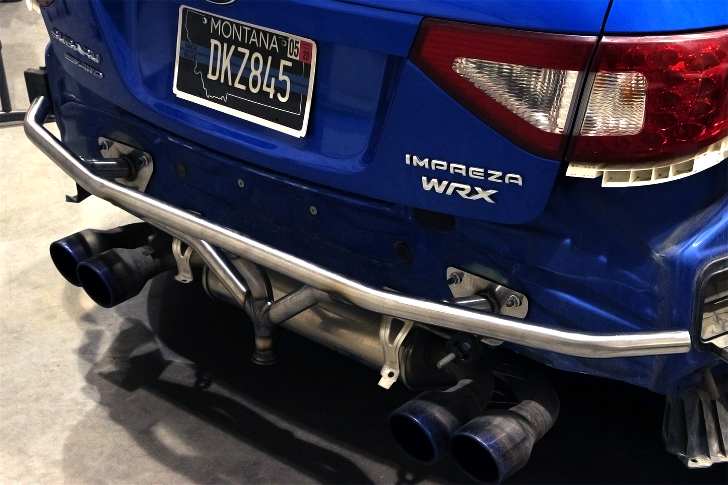 True Focus Fabrication - Subaru WRX STI Hatchback (08-14) - Rear Standard Bash Bar
