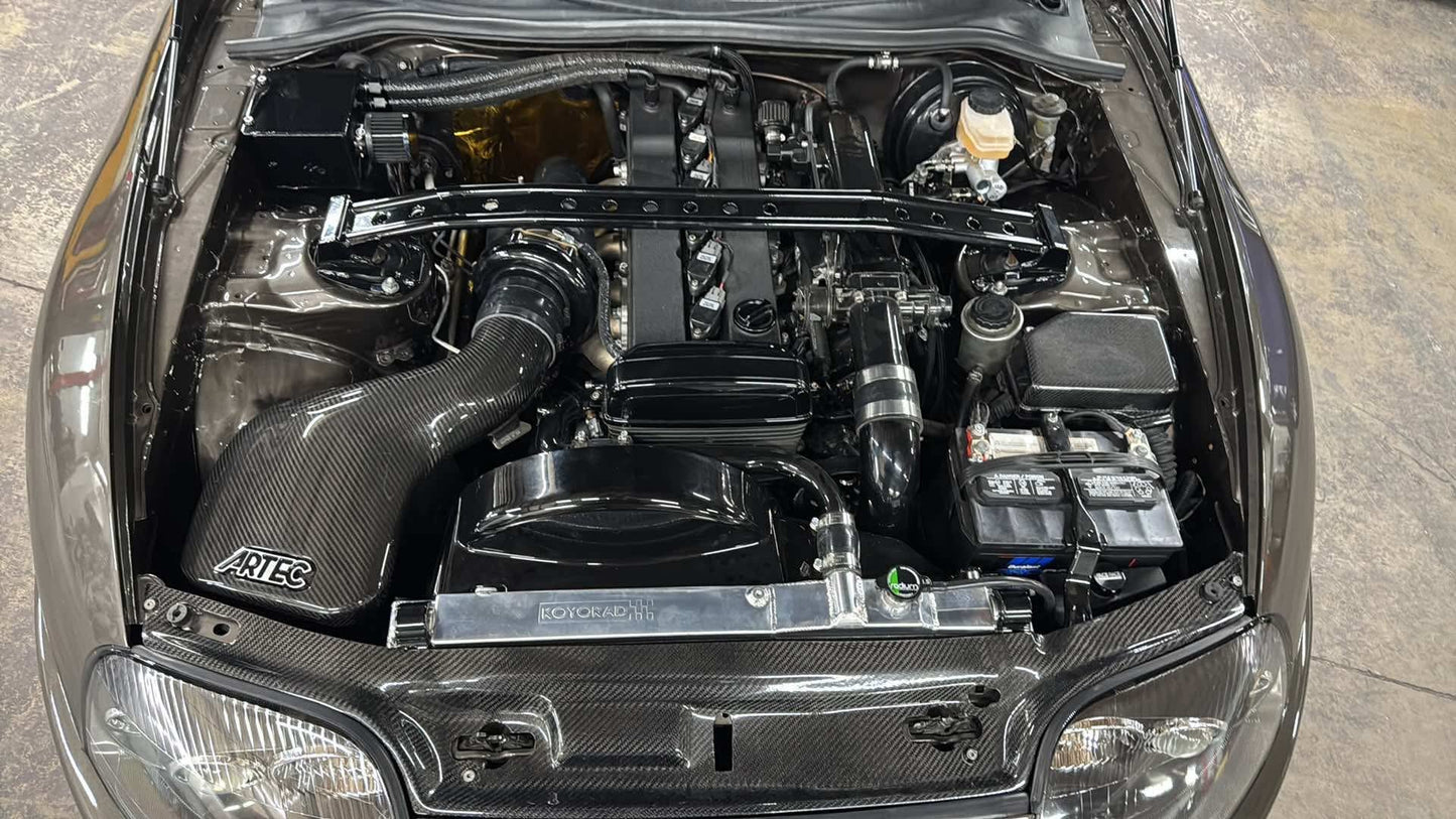 ARTEC - Toyota Supra A80 Dry Carbon Air Intake Kit