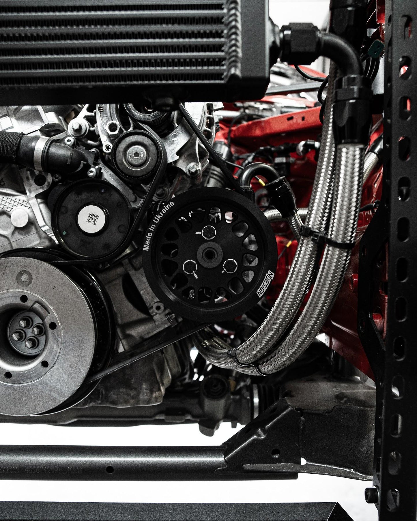 NDesign - B58 GEN 1,2 Power Steering Kit (Pulley, brackets and hardware)