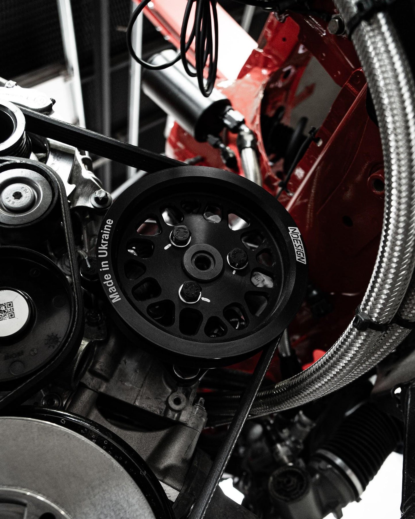 NDesign - B58 GEN 1,2 Power Steering Kit (Pulley, brackets and hardware)