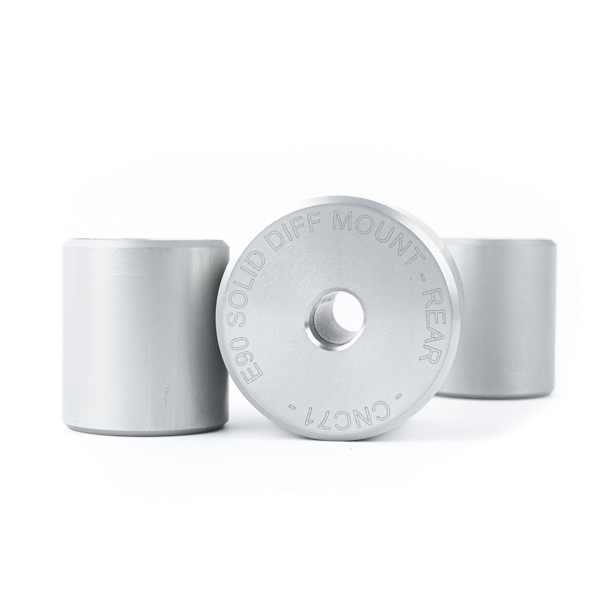 CNC71 - DIFFERENTIAL SOLID ALUMINUM BUSHINGS SET BMW E81/E82/E87/E88 E90/E91/E92/E93