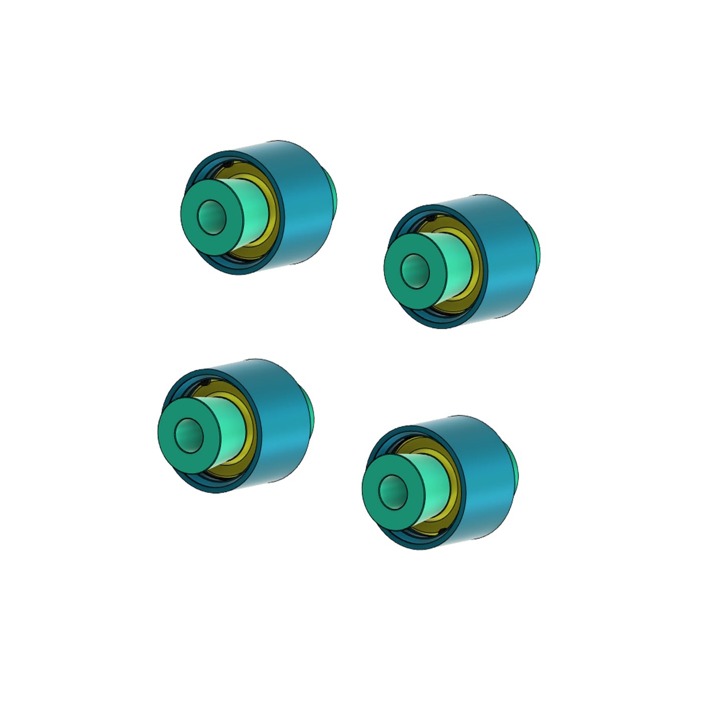 FDF Raceshop - BMW E36/E46 Trailing Arm Bearing Kit