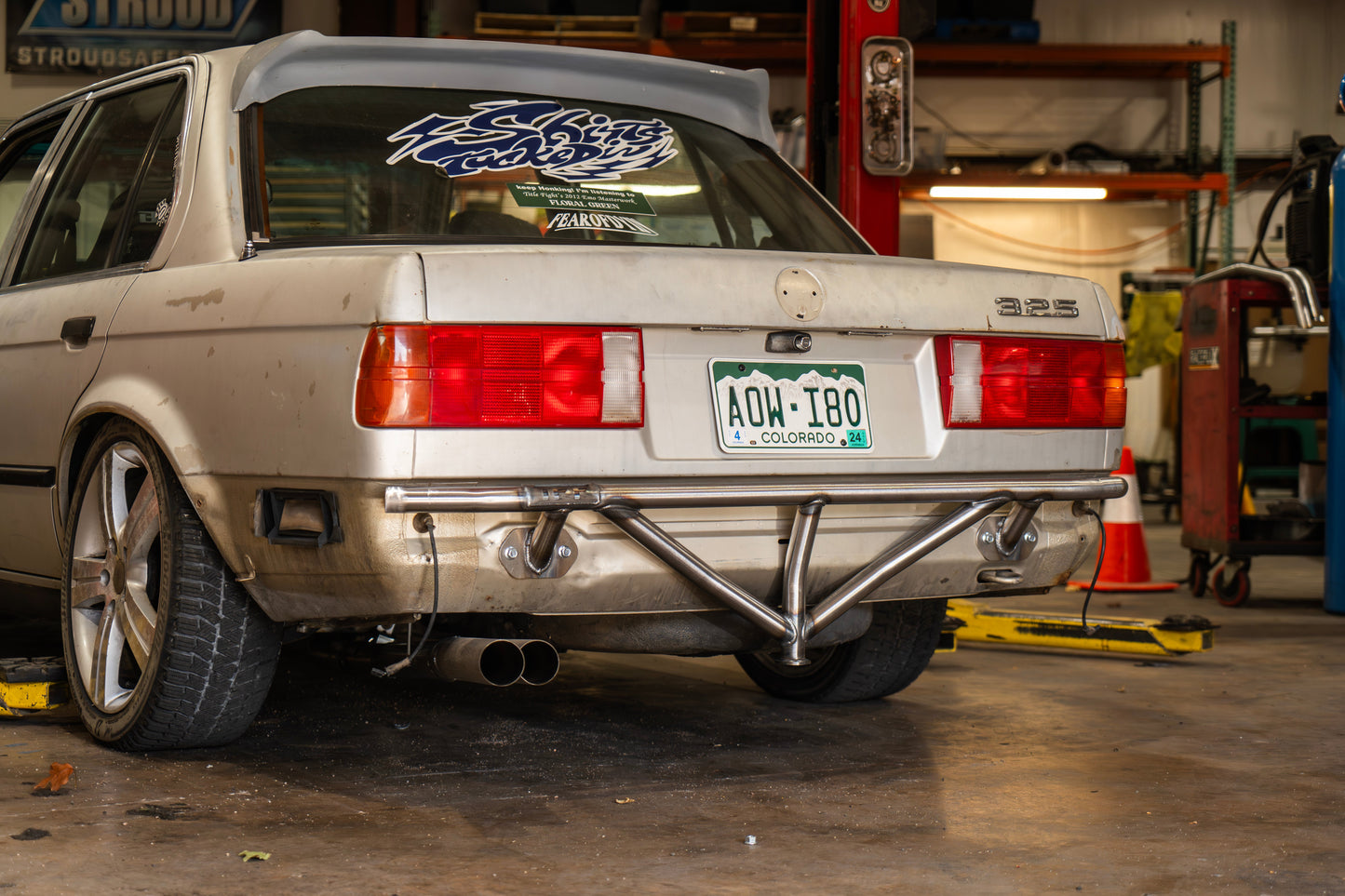 True Focus Fabrication - BMW E30 - Standard Rear Bash Bar