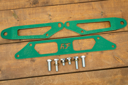 FDF Raceshop - BMW E46 Subframe Angle Kit Brace