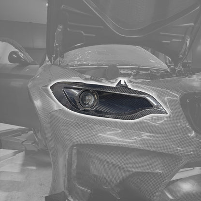 HGK Racing - BMW F22 Headlight Replacement with LED lense