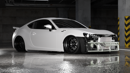 True Focus Fabrication - Scion FR-S / Subaru BRZ / Toyota GT86 - Front Dual Row Bash Bar