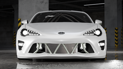 True Focus Fabrication - Scion FR-S / Subaru BRZ / Toyota GT86 - Street Shark Front Bash Bar