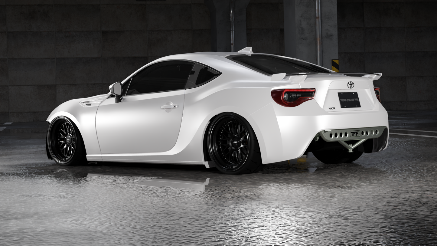 True Focus Fabrication - Scion FR-S / Subaru BRZ / Toyota GT86 - Street Shark Rear Bash Bar