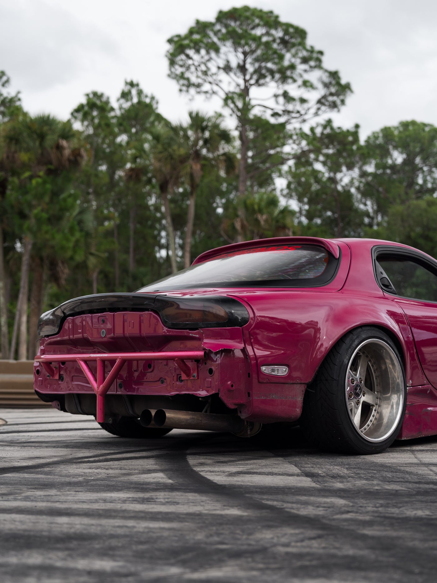 Gizmo rx7 rear view