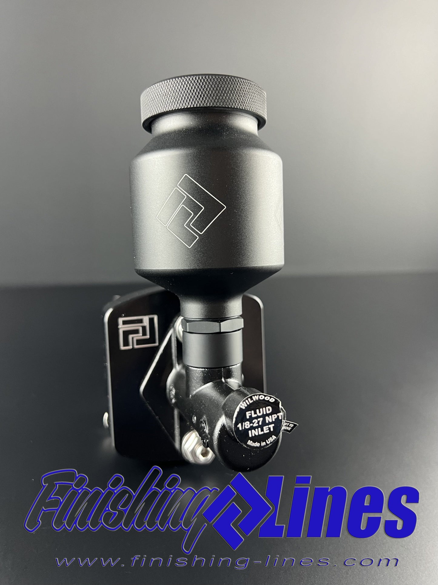 Finishing Lines - RHD Honda/Acura Clutch Master Cylinder Adapter - BLACK EDITION