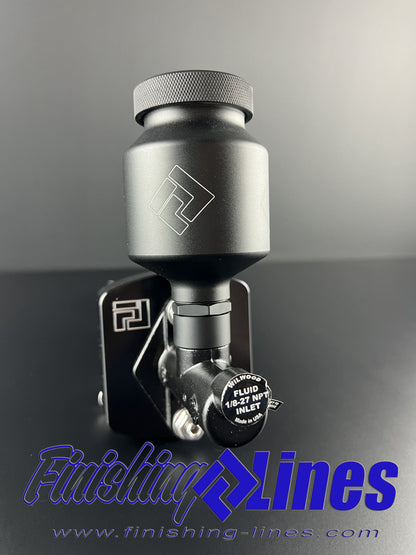 Finishing Lines - RHD Honda/Acura Clutch Master Cylinder Adapter - BLACK EDITION