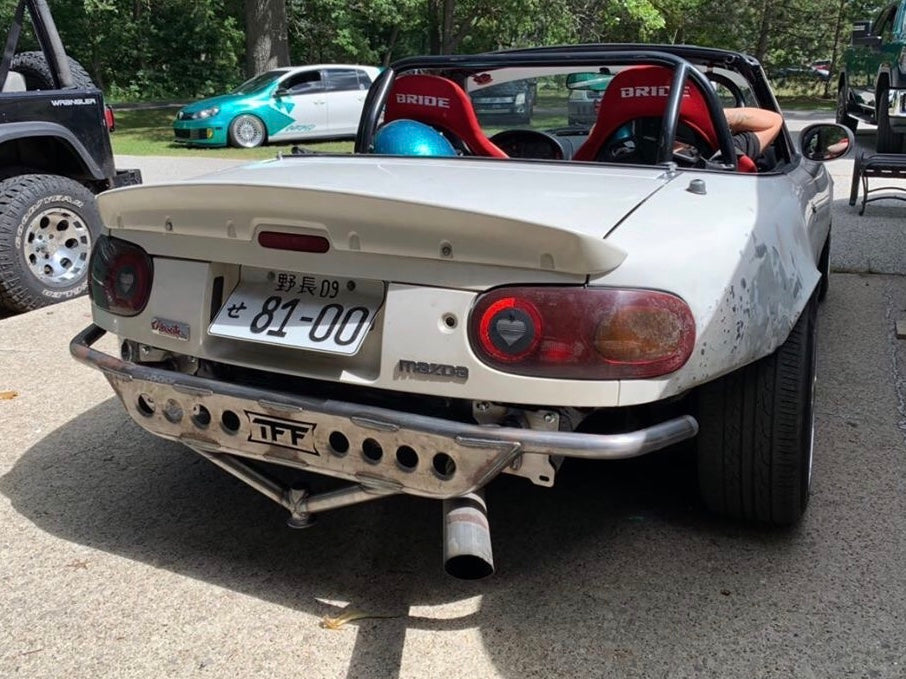True Focus Fabrication - Mazda Miata (NA) - Street Shark Rear Bash Bar