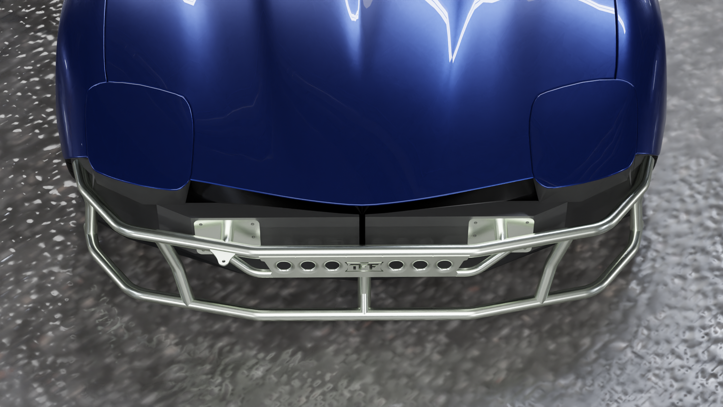 True Focus Fabrication - Chevrolet C5 Corvette - Dual Row Front Bash Bar