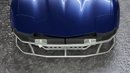 True Focus Fabrication - Chevrolet C5 Corvette - Dual Row Front Bash Bar