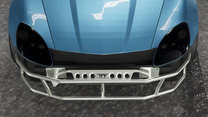 True Focus Fabrication - Chevrolet C6 Corvette - Dual Row Front Bash Bar